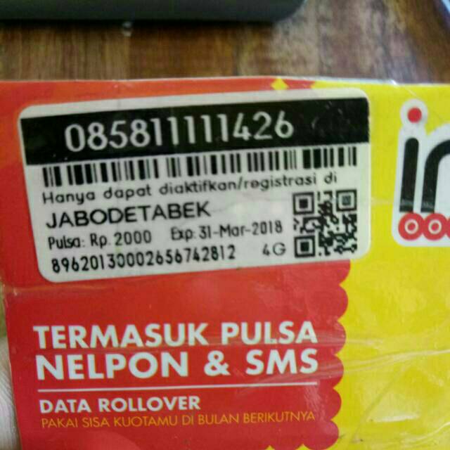 nocan seri panca indosat