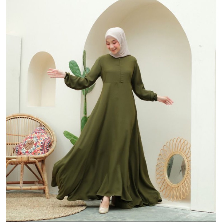 gamis busui #gamis simple#dress muslim#gamis wanita