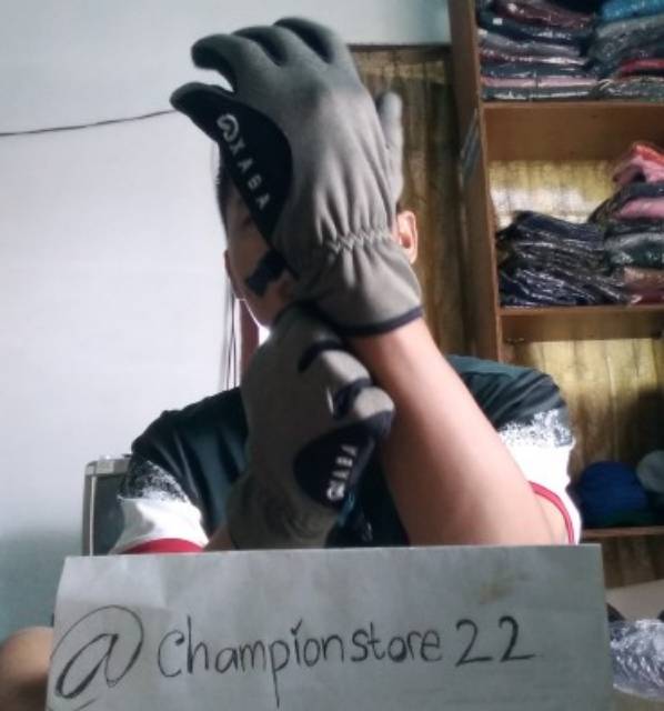 Glove XABA Devayan, Series Summit. Sarung tangan outdoor waterproof full finger hiking climbing