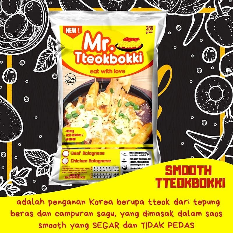 

Makanan Korea Halal / Mr. Tteokbokki / Korean Food / Murah / Enak