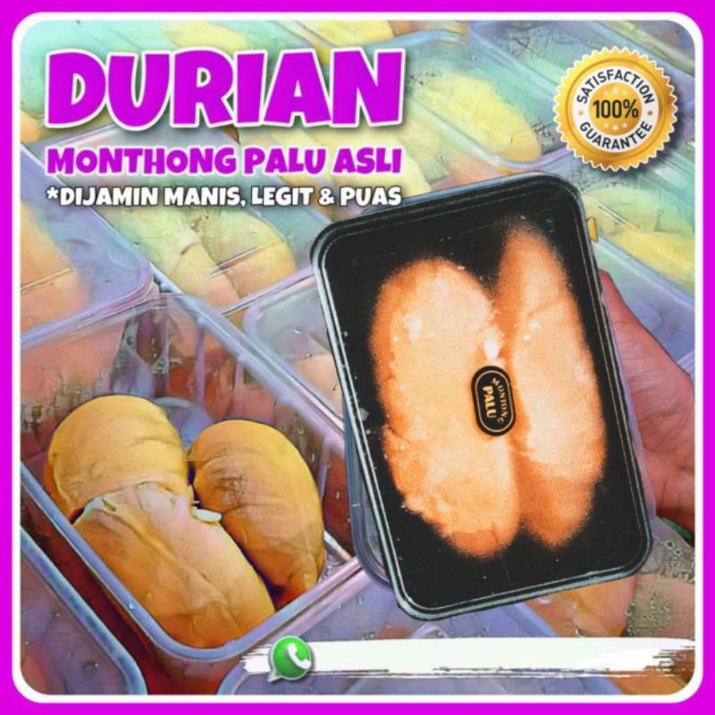 

Durian Monthong Palu Kupas Manis Legit Asli Palu Parigi Duren