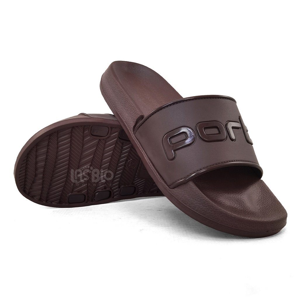 Porto Sandal Kasual Selop Kokop Karet Pria 1023M2