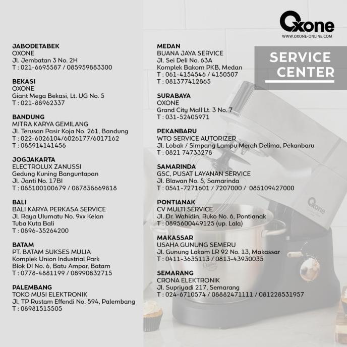

Promo Oxone Pisau Set Ox961 / Perlengkapan Dapur / Colorful / Pemotong Lapakbrg2000