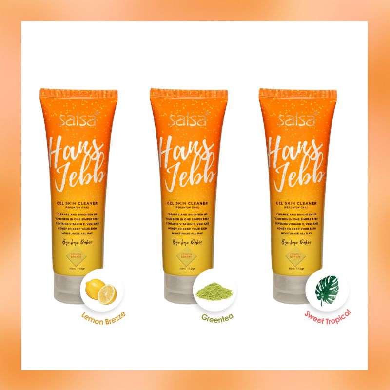 SALSA HANS JEBB PEELING GEL SKIN CLEANSER 110 Gr [ 𝗕𝗣𝗢𝗠 ]