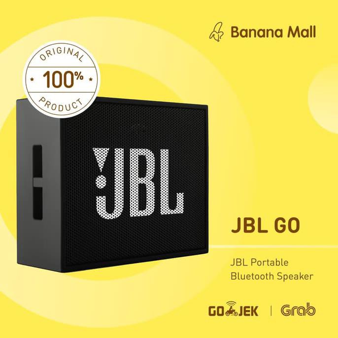 GRATIS ONGKIR 100% ORIGINAL JBL GO PORTABLE BLUETOOTH SPEAKER TERLARIS
