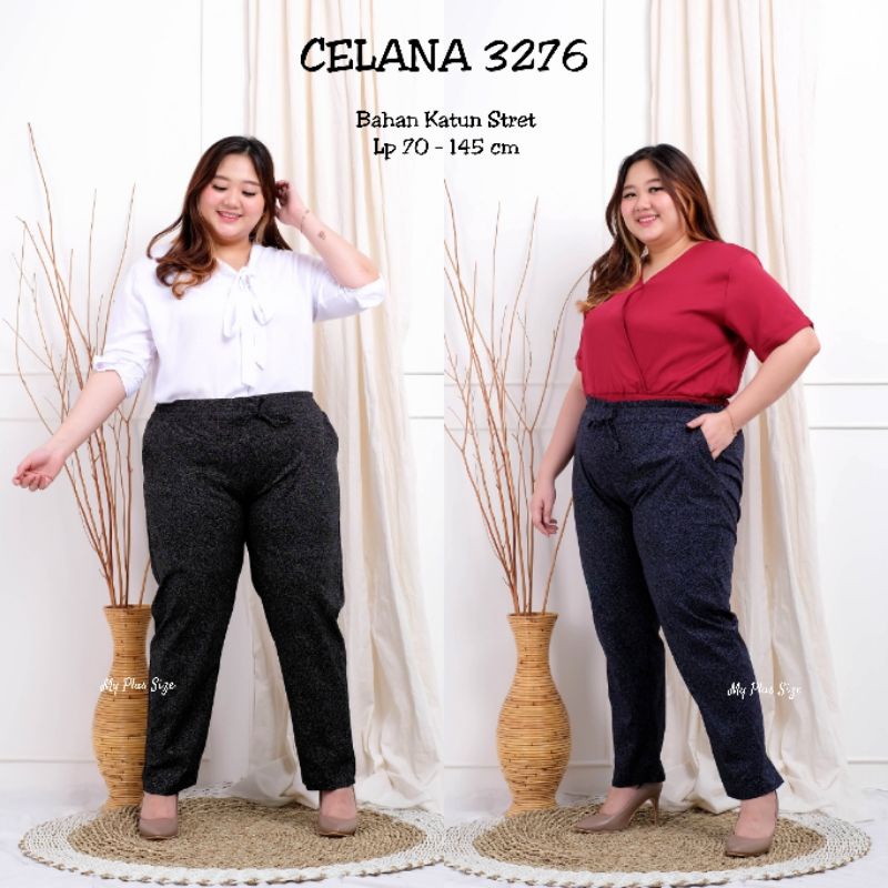 Celana Katun Abstrak Super Jumbo 3276,5XL