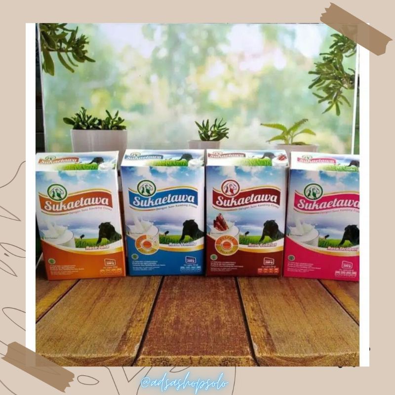 

Susu kambing Etawa 'SukaEtawa' Asli - 200 gr
