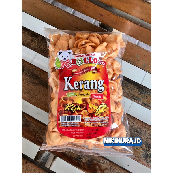 

Hello Snack : Krupuk Kerang Keju 120gr