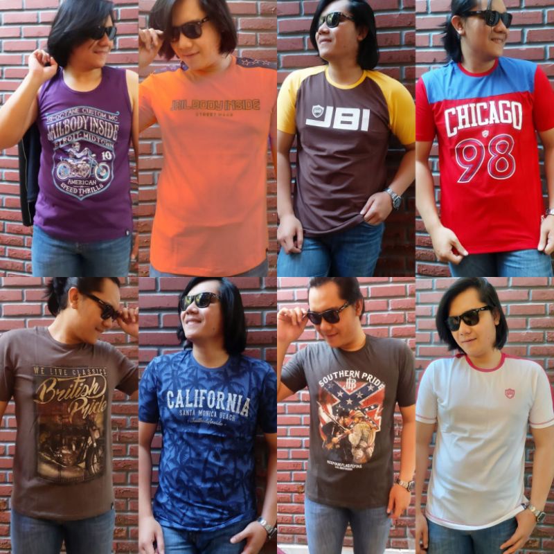 T shirt Jail Body Inside 139 - JBI original - kaos untuk laki-laki