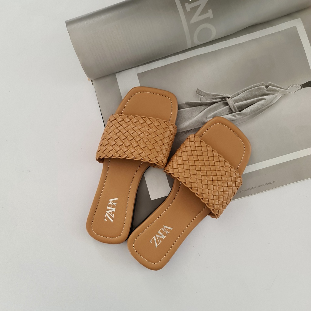 (box polos) ZR brailed trend sandal 2023 - Likha - local handmade