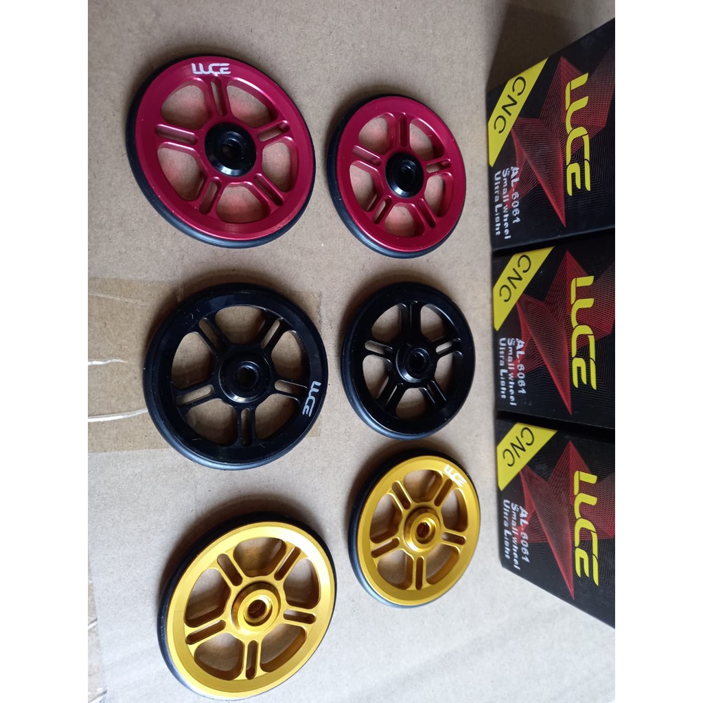 Roda Sepeda Lipat Luce Easy Wheel Folding Bike CNC Alloy 6061