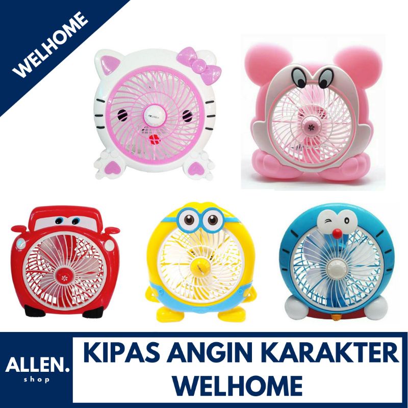 Kipas Angin Karakter Welhome