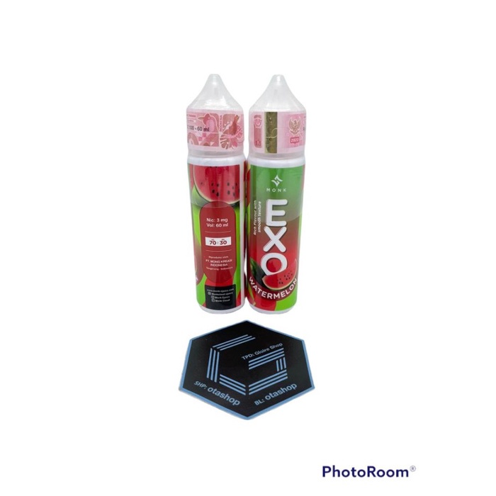 Liquid Exo WATERMELON 60ML By Monk Vape Vapor Premium Semangka