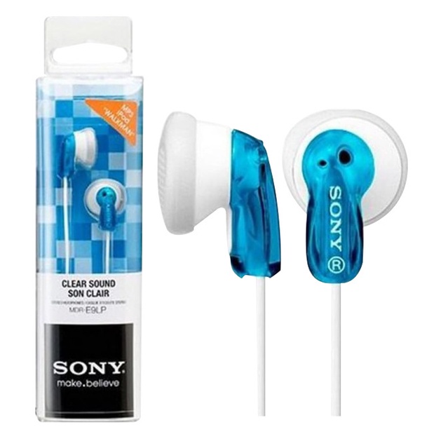 Headset SONY MDR-E9LP E 9 LP Handsfree In Ear Headphone hf Earbuds Earphone Henset Hetset Original