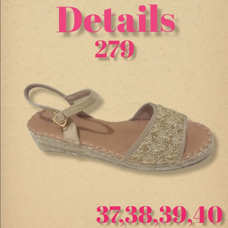 SANDAL WANITA DETAILS FULL TAG MATAHARI ORIGINAL MURAH