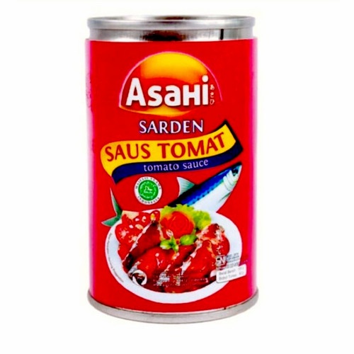 SARDEN SAUS TOMAT * ASAHI  * IKAN KALENG * 425g