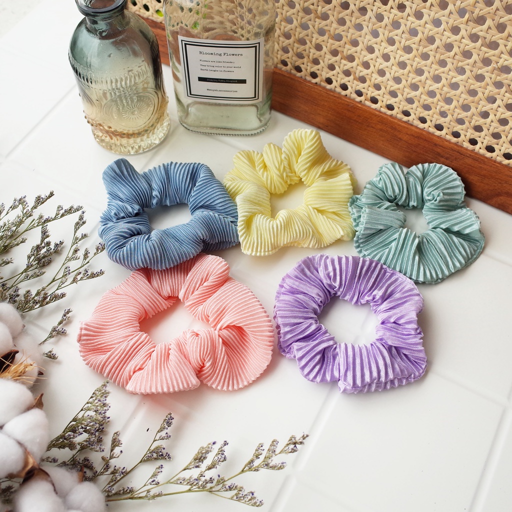 SCRUNCHIE SET / IKAT RAMBUT KOREA (IMPORT)