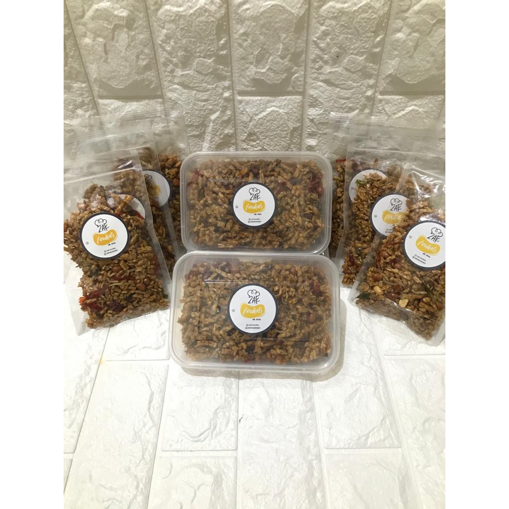 

Kering Tempe Kacang Teri Medan 250gr