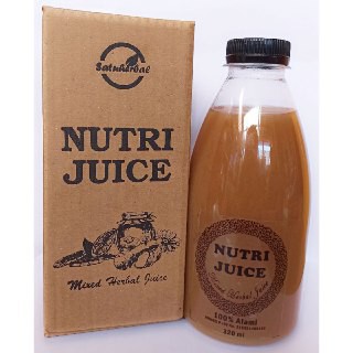 

Nutri JUICE Mixed Herbal Juice sari bawang lanang (tunggal),sari jahe merah, lemon, cuka apel & madu