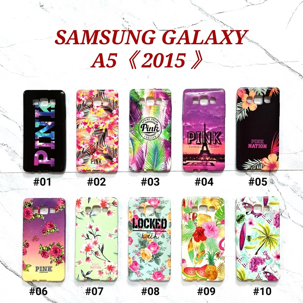 [ BUY 1 GET 1 FREE ] PKN - SAMSUNG GALAXY A5 2015 A510 A5 2016 A520 A5 2017 A6 A6 PLUS A8 A8 PLUS 2018 | PINK NATION Soft Case Floral