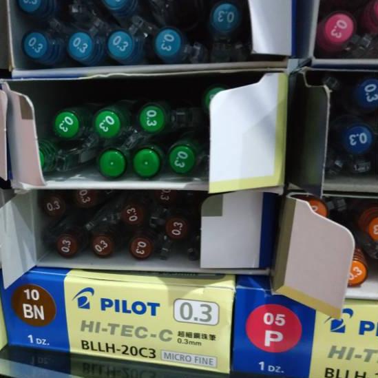 

❤[PROMO ⚡PECIAL!!!]❤ Pulpen hitec pilot 0.3 dan 0.25 lusinan / perpak hi tec pulpen hi tech pen hi tech hitech harga bersaing