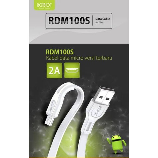 kabel data cas ROBOT Kabel fast charging mikro ori