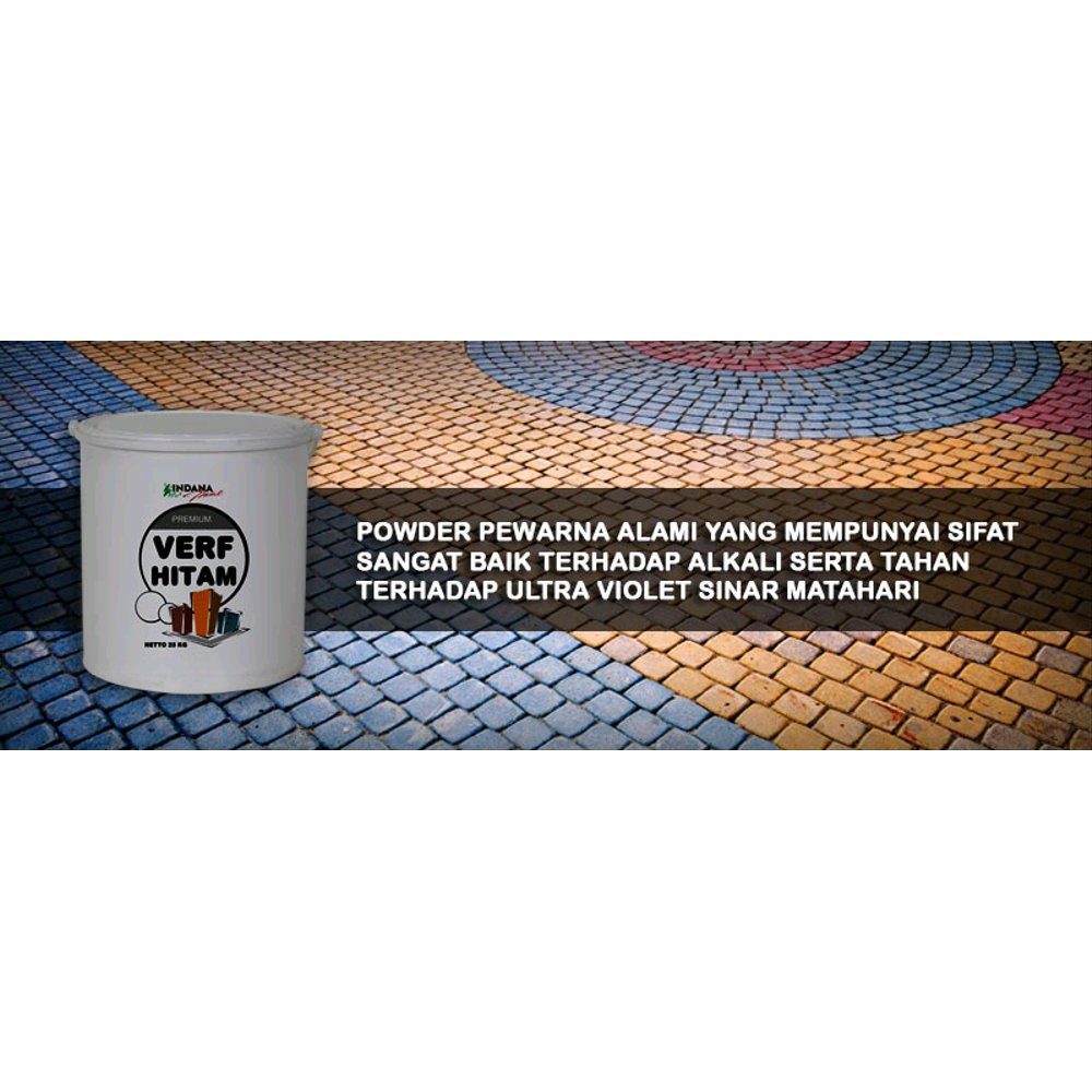 VERF HITAM 3 KG PEWARNA SEMEN  Terlaris