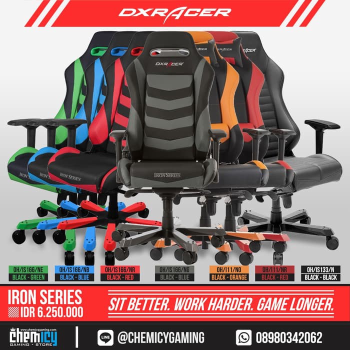 DXRacer Iron Series Gaming Chair / Kursi Gaming