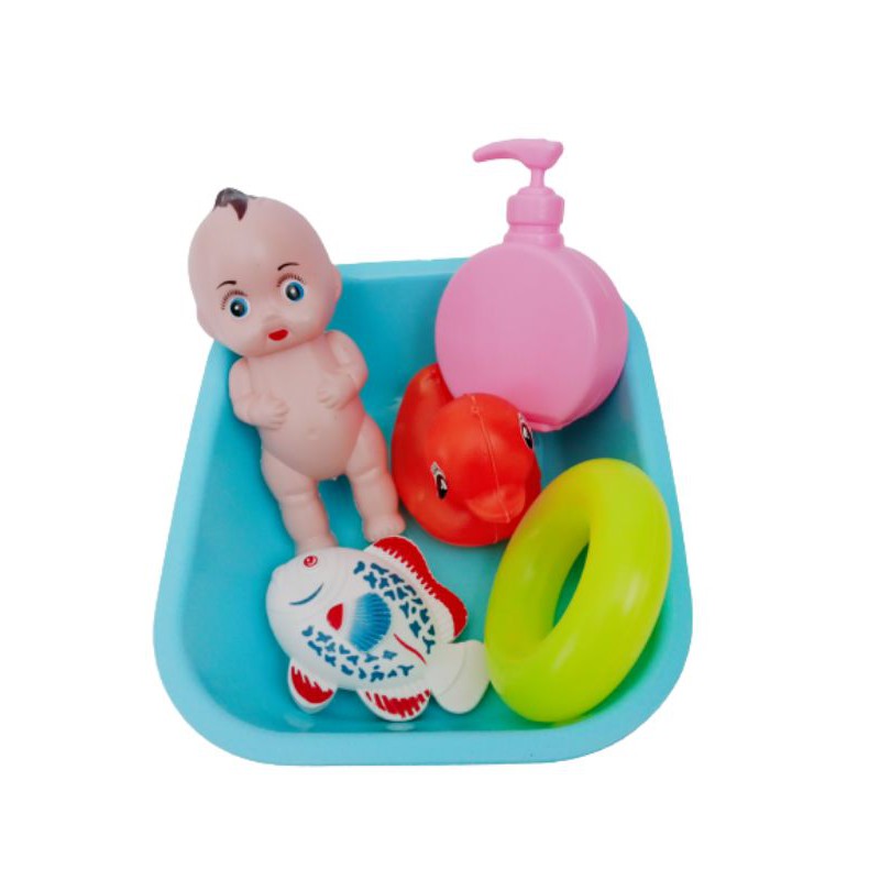 MAINAN ANAK BONEKA/BAYI MANDI BAK PLASTIK