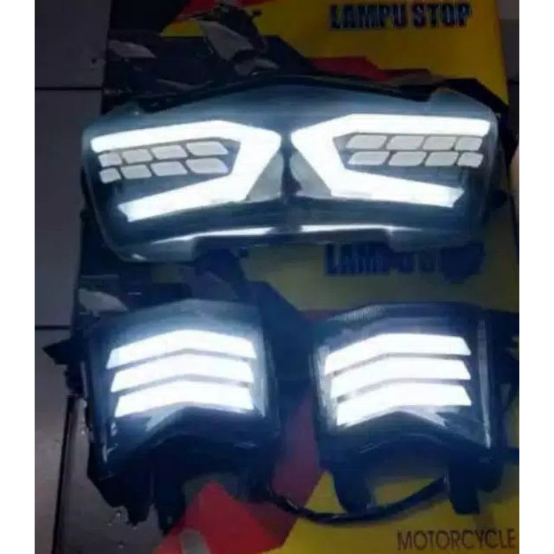 # lampu stop nmax lexus + sen depan nmax lampu stop nmax led lampu sen depan nmax led paket lampu led nmax