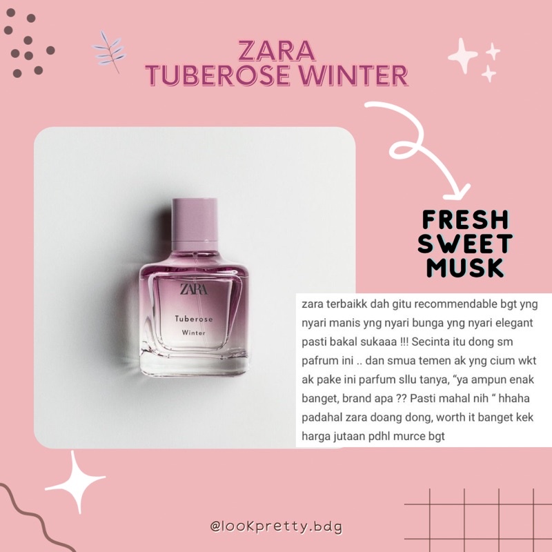 ZARA TUBEROSE WINTER