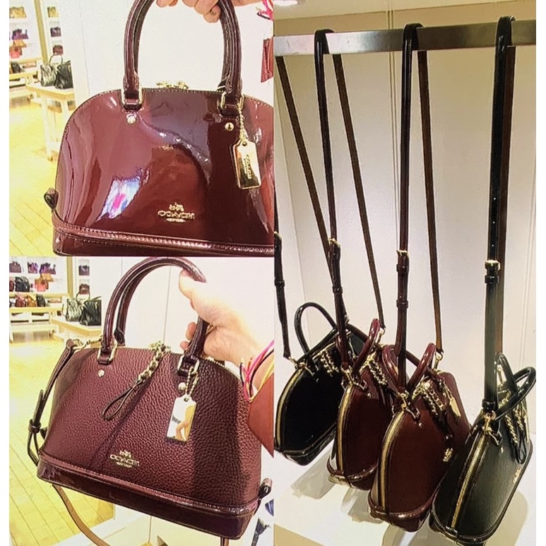 AUTHENTIC Preloved Tas Coach Maroon Preloved Bag Preloved Coach bag Tas preloved