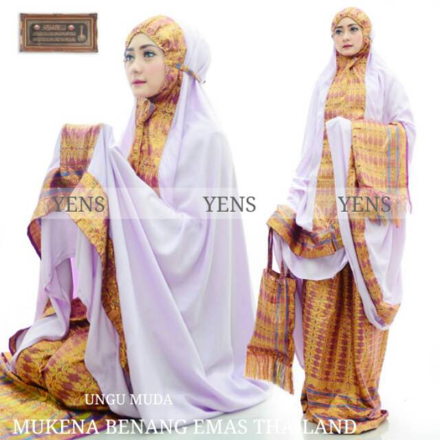 BISA CODMUKENA SONGKET BALI EXCLUSIVE BENANG EMAS BY YENS