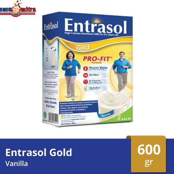 

[[BISA COD]] ENTRASOL GOLD VANILA 600GR BERMUTU Kode 973