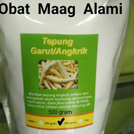 

(READY,ORI) PATI ASAM LAMBUNG/TEPUNG GARUT/ANGKRIK /ARROWROOT 500Gr BEST SELLER!!!