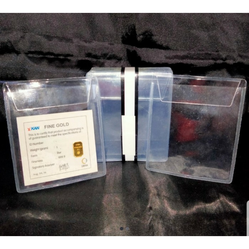 SOUVENIR KEMASAN REPLIKA ANTAM DAN SERTIFIKAT