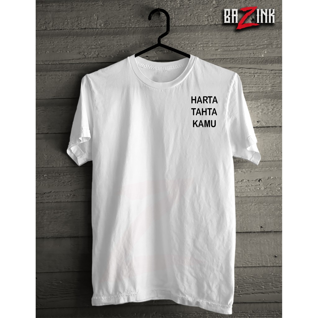 KAOS HARTA TAHTA (NAMA KAMU / KEINGINAN KAMU)