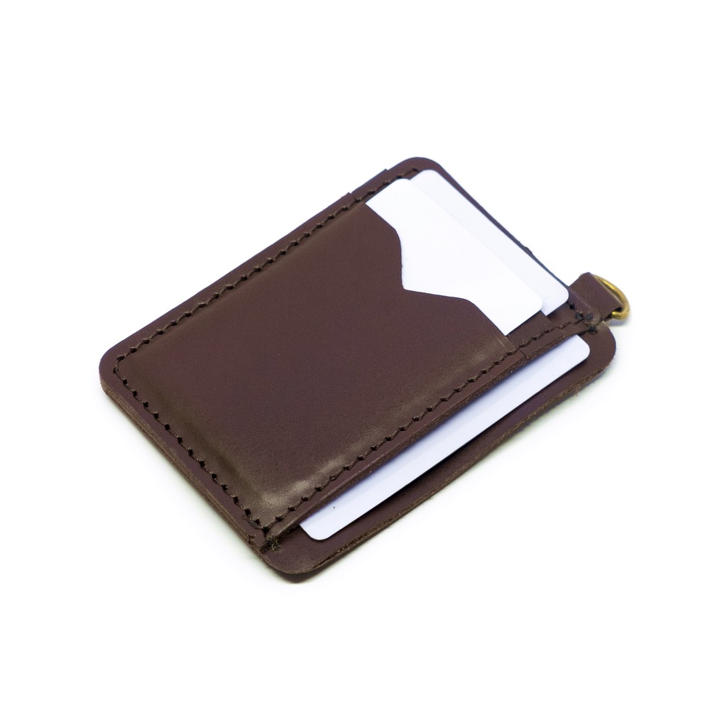 dompet kartu kulit asli card wallet slim wallet plastik mika PHWL1039