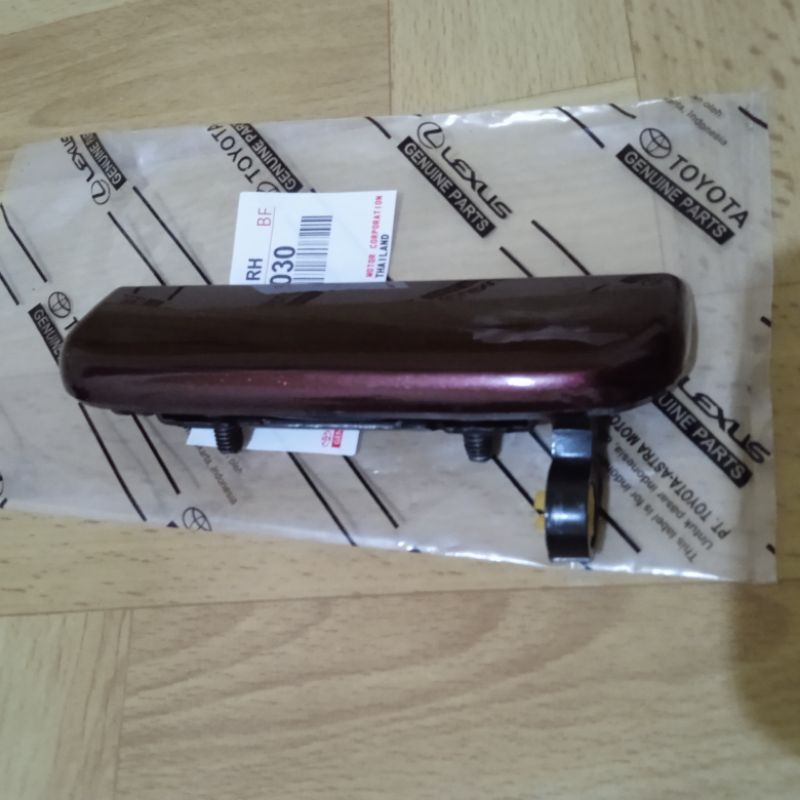 HANDLE PINTU LUAR HANDLE OUT KANAN AVANZA OLD XENIA OLD GRANDMAX TARUNA MERAH MAROON MARUN ASLI ORIG