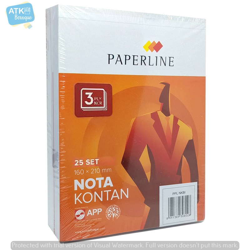 

Buku Nota Kontan Besar Paperline Ukuran B3 3ply 3 Rangkap 25