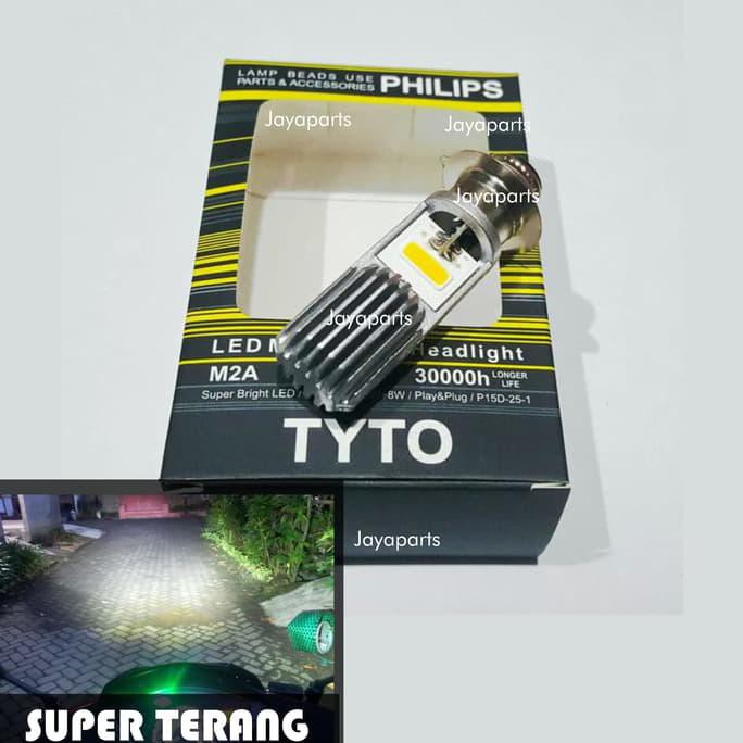 Lampu Philips Led Depan Motor Bebek Matic Supra Beat Mio Vario Termurah 2019