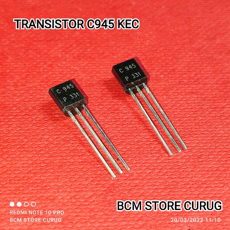 Jual 10 BUAH TRANSISTOR 2SC945 TR C945 C 945 KEC | Shopee Indonesia