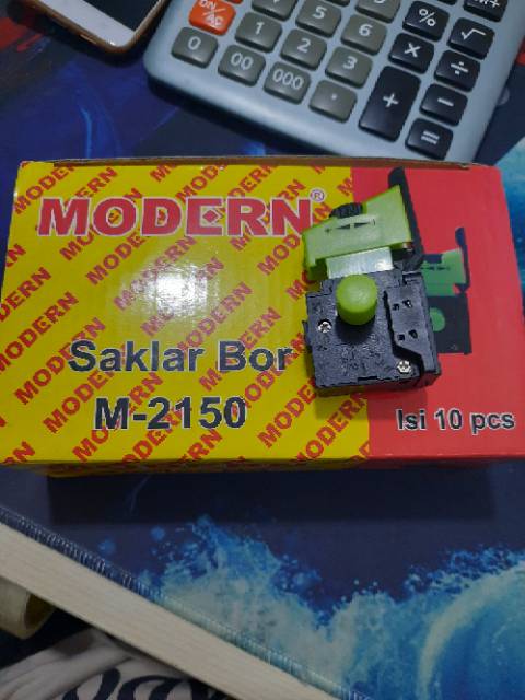 SAKLAR MESIN BOR MODERN M - 2150