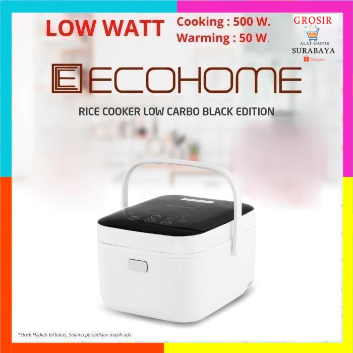 RICE COOKER ECOHOME LOW CARBO - Ecohome Low Carbo Multicooker - Rice Cooker Rendah Karbo