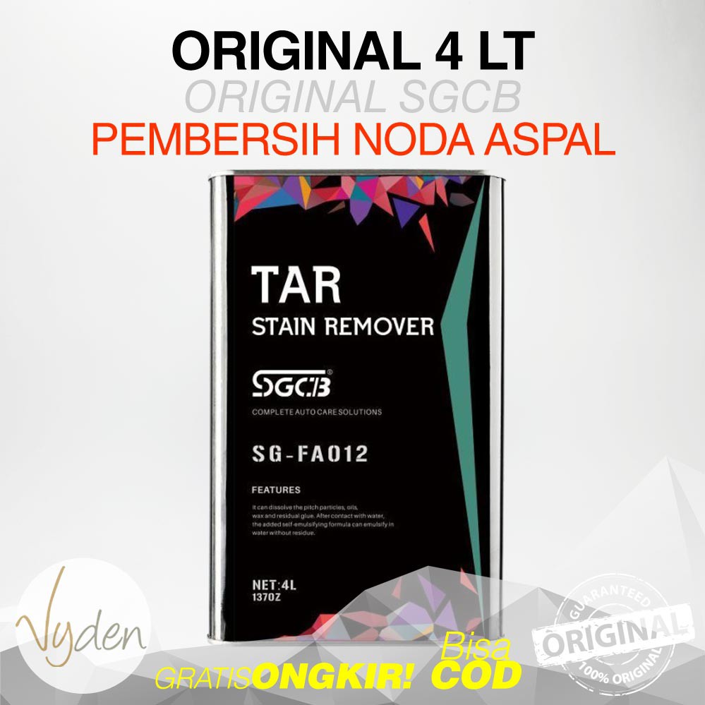 SGCB Tar Stain Remover Pembersih Noda Aspal Cat Kerak Serangga MURAH