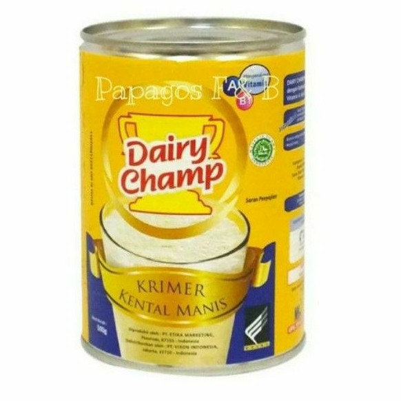 

Susu Kental Manis Kaleng Dairy Charm 480 gr / gram