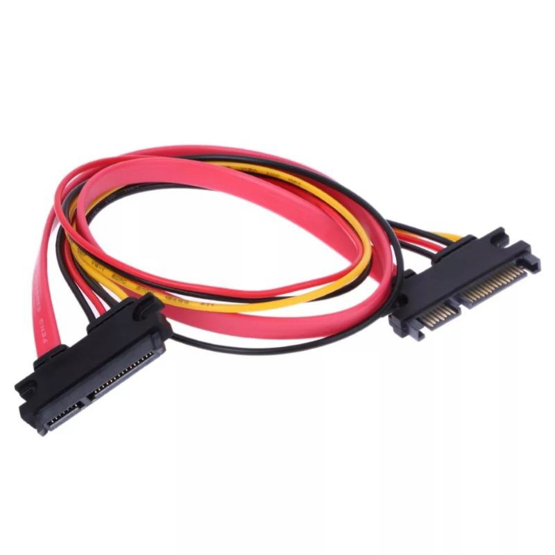 Kabel SATA 22 Pin Extension Male to SATA Female