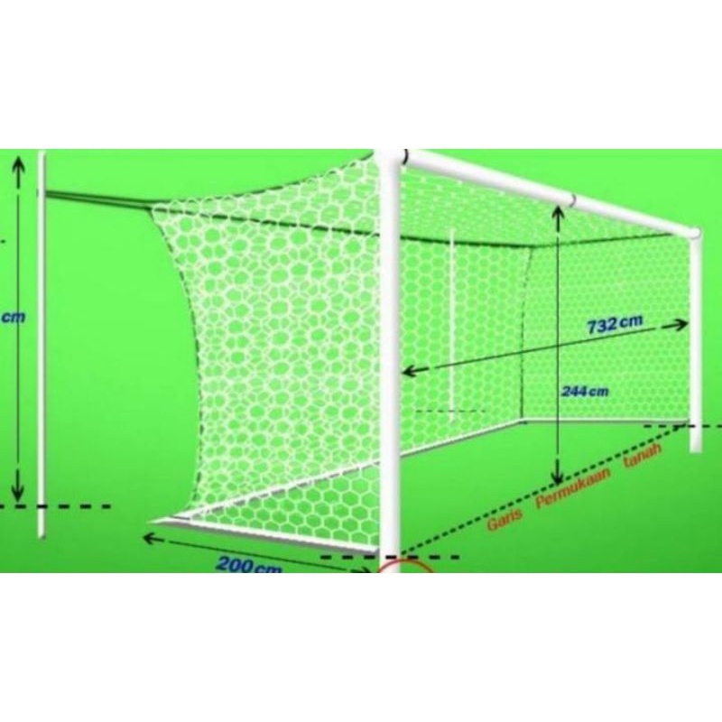[COD] Jaring Gawang Sepak Bola | Jaring Bola Sepak