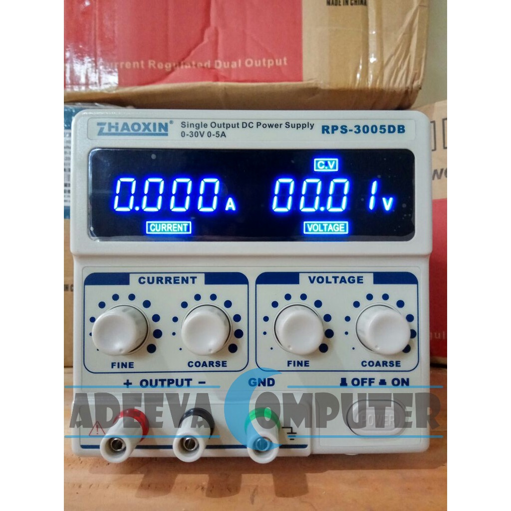 PSU Variable DC Power Supply Zhaoxin RPS-3005DB