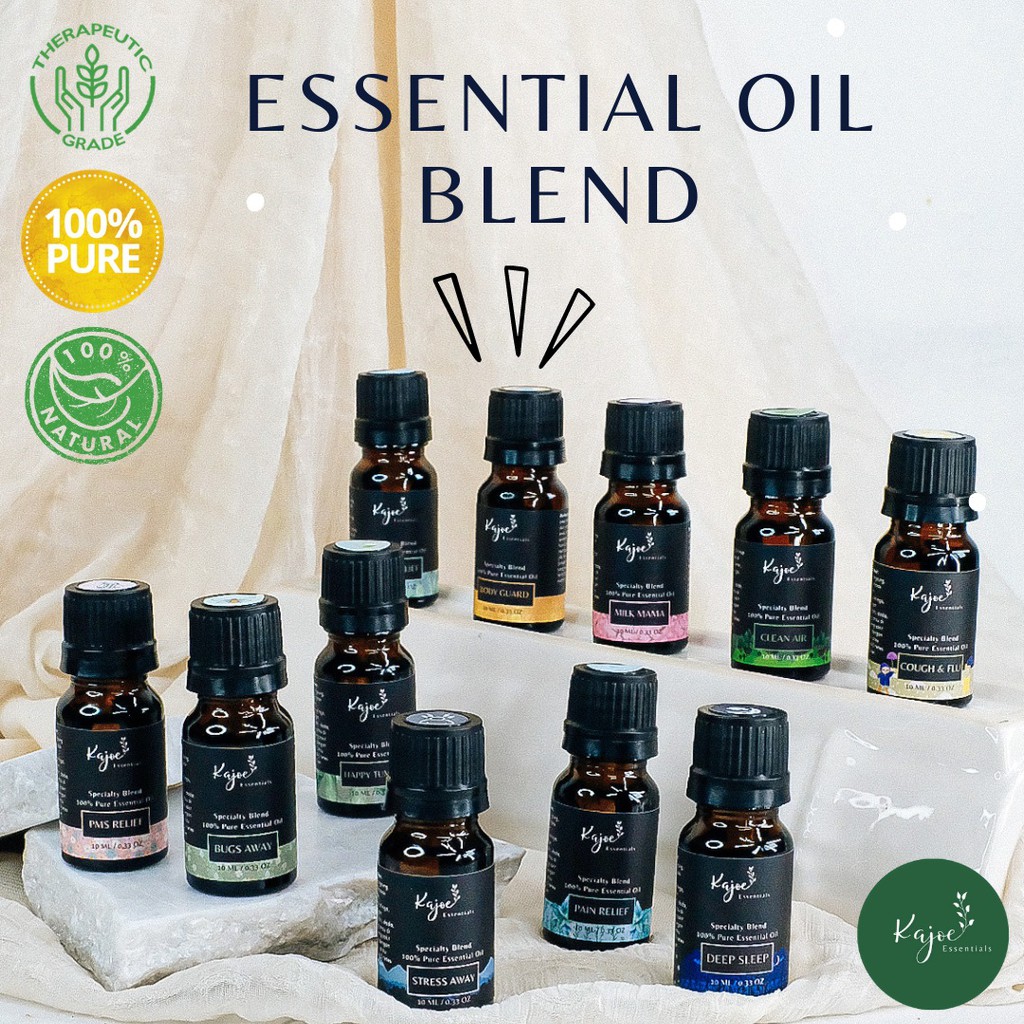 KAJOE Essential Oil Blend Diffuser Minyak Esensial Atsiri Aromaterapi Aromatheraphy